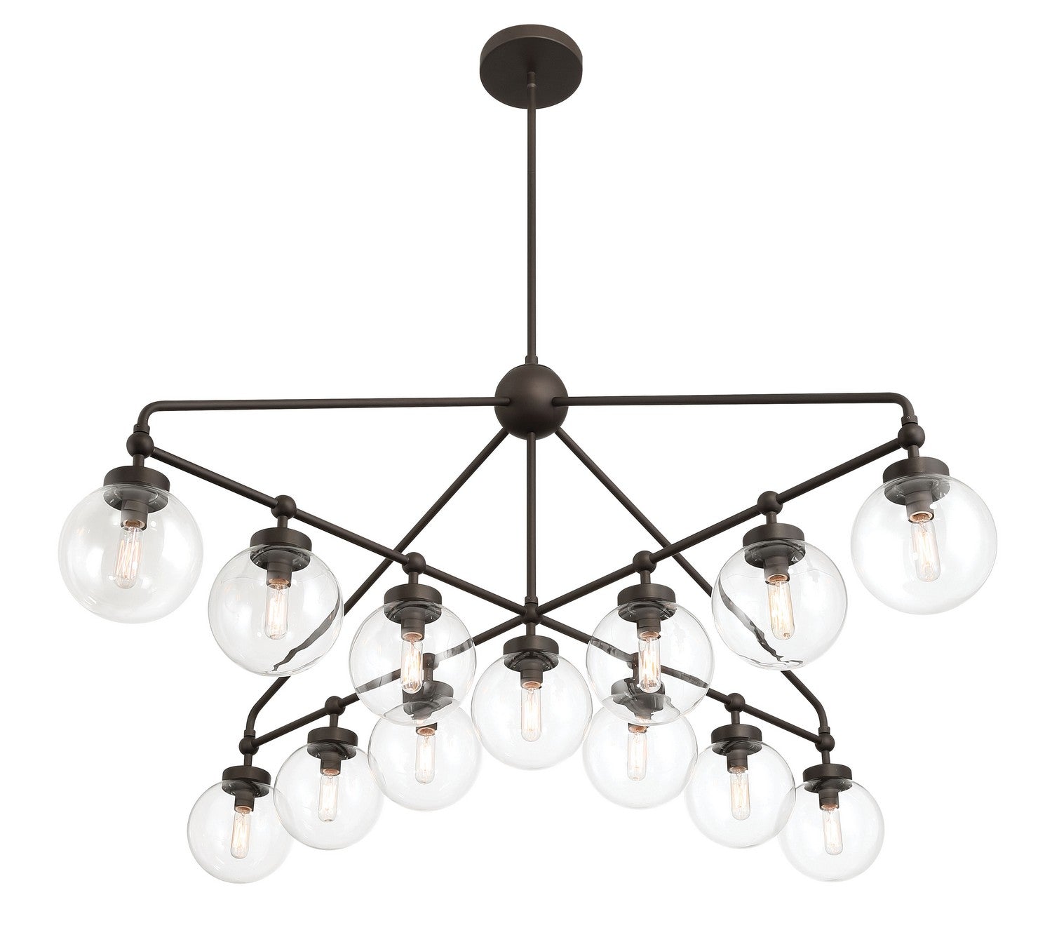 Minka-Lavery - 2975-860 - 13 Light Chandelier - Stella - Dark Bronze