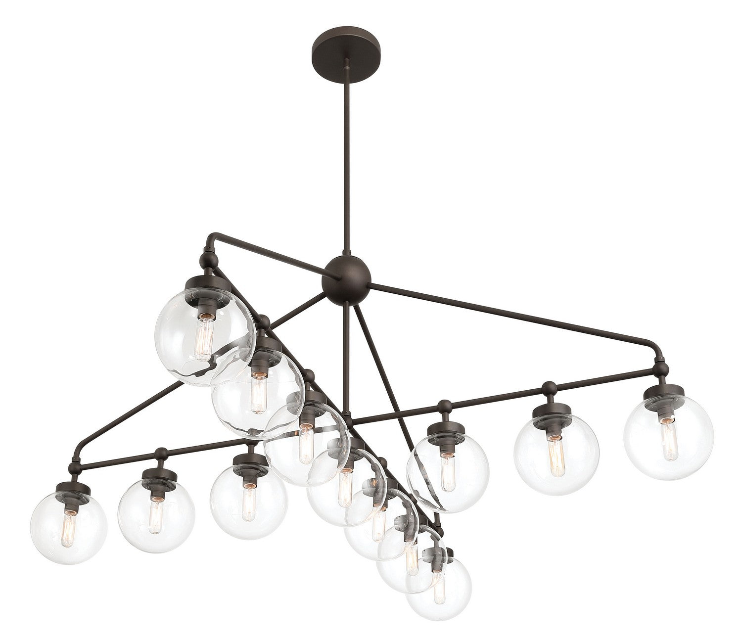 Minka-Lavery - 2975-860 - 13 Light Chandelier - Stella - Dark Bronze