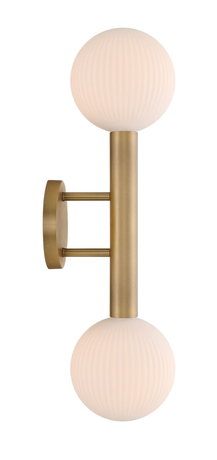 Minka-Lavery - 2990-732 - Two Light Wall Sconce - Fenton - Legacy Brass