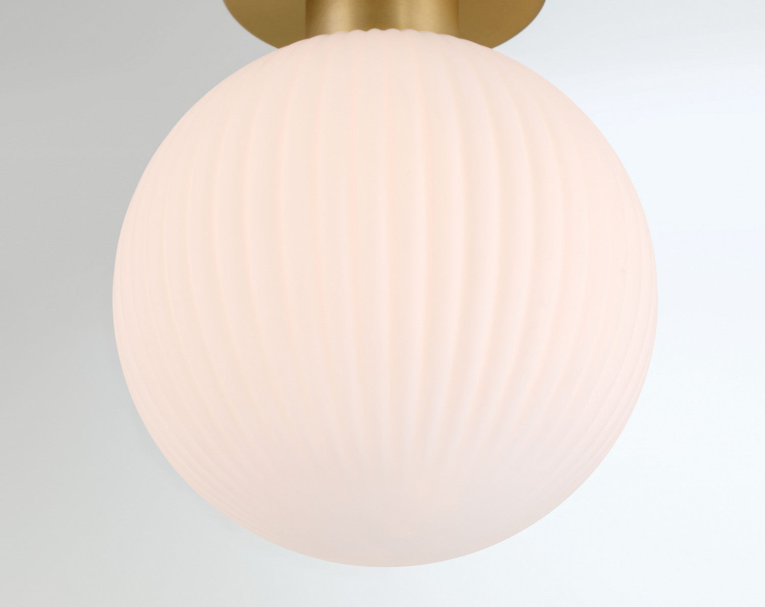 Minka-Lavery - 2995-732 - One Light Flush Mount - Fenton - Legacy Brass