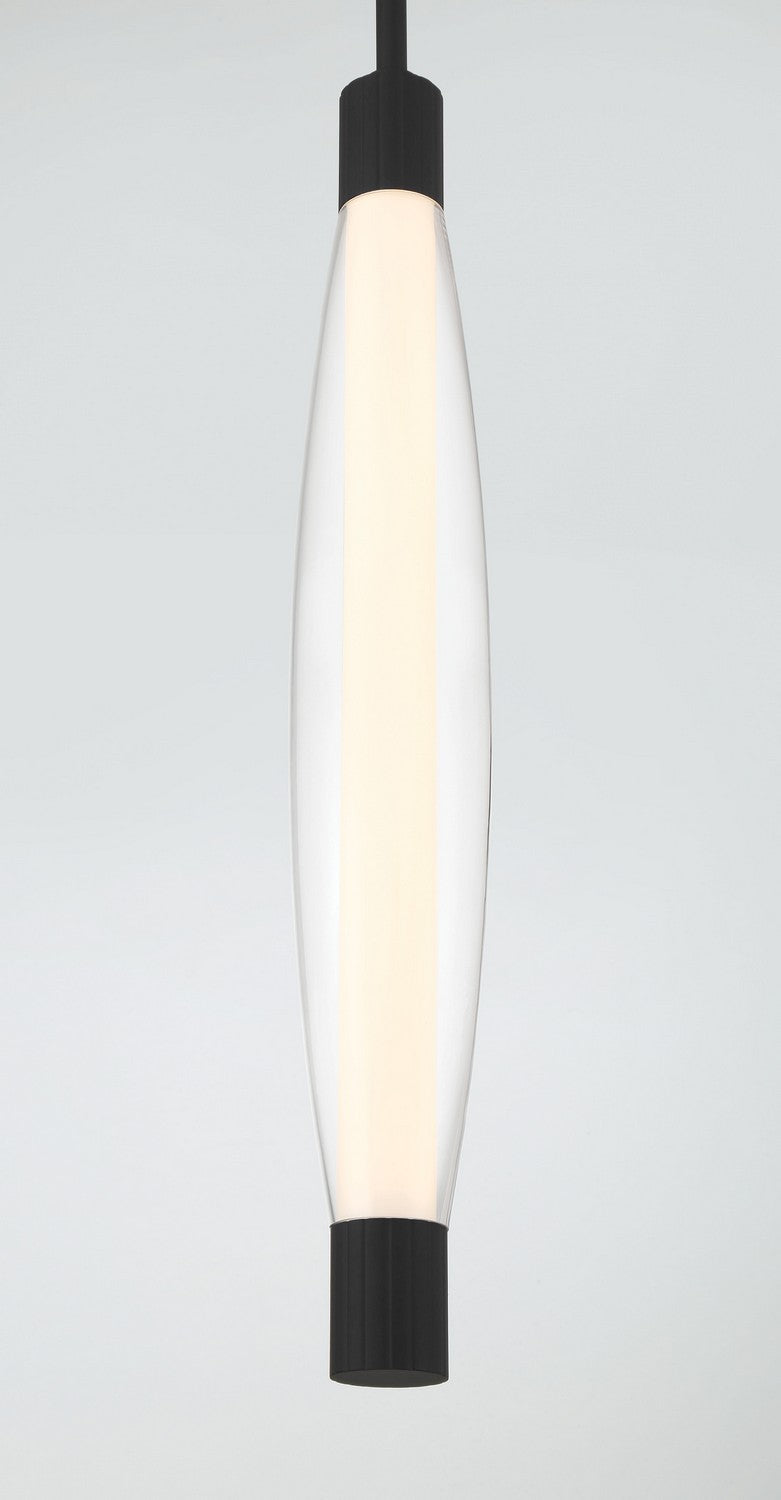 Minka-Lavery - 3114-899-L - LED Pendant - Verto - Dark Matte Black