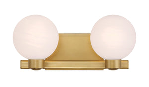 Minka-Lavery - 3492-732 - Two Light Vanity - Mooncrest - Legacy Brass
