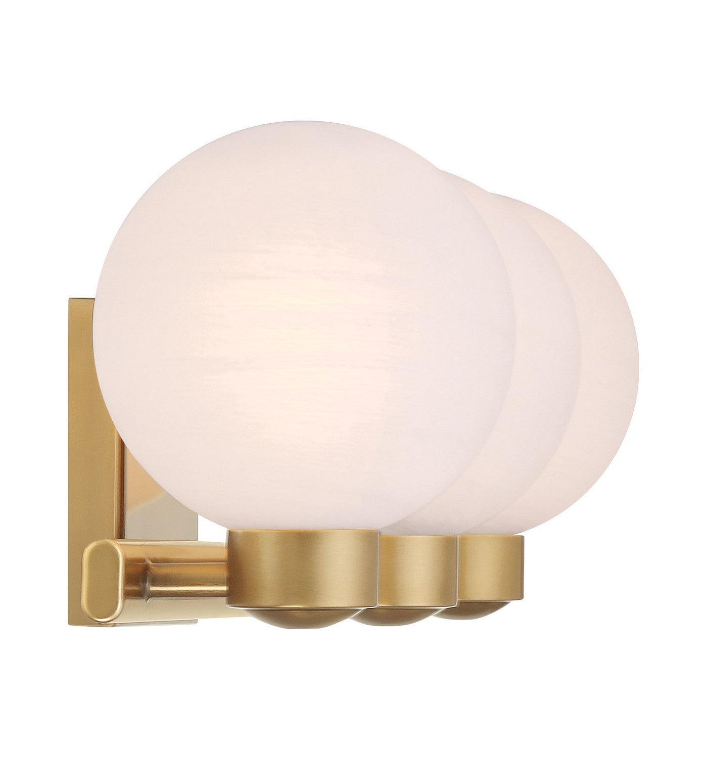 Minka-Lavery - 3493-732 - Three Light Vanity - Mooncrest - Legacy Brass