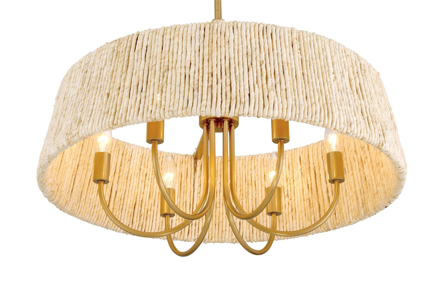 Minka-Lavery - 3605-732 - Six Light Pendant - Hellia - Legacy Brass