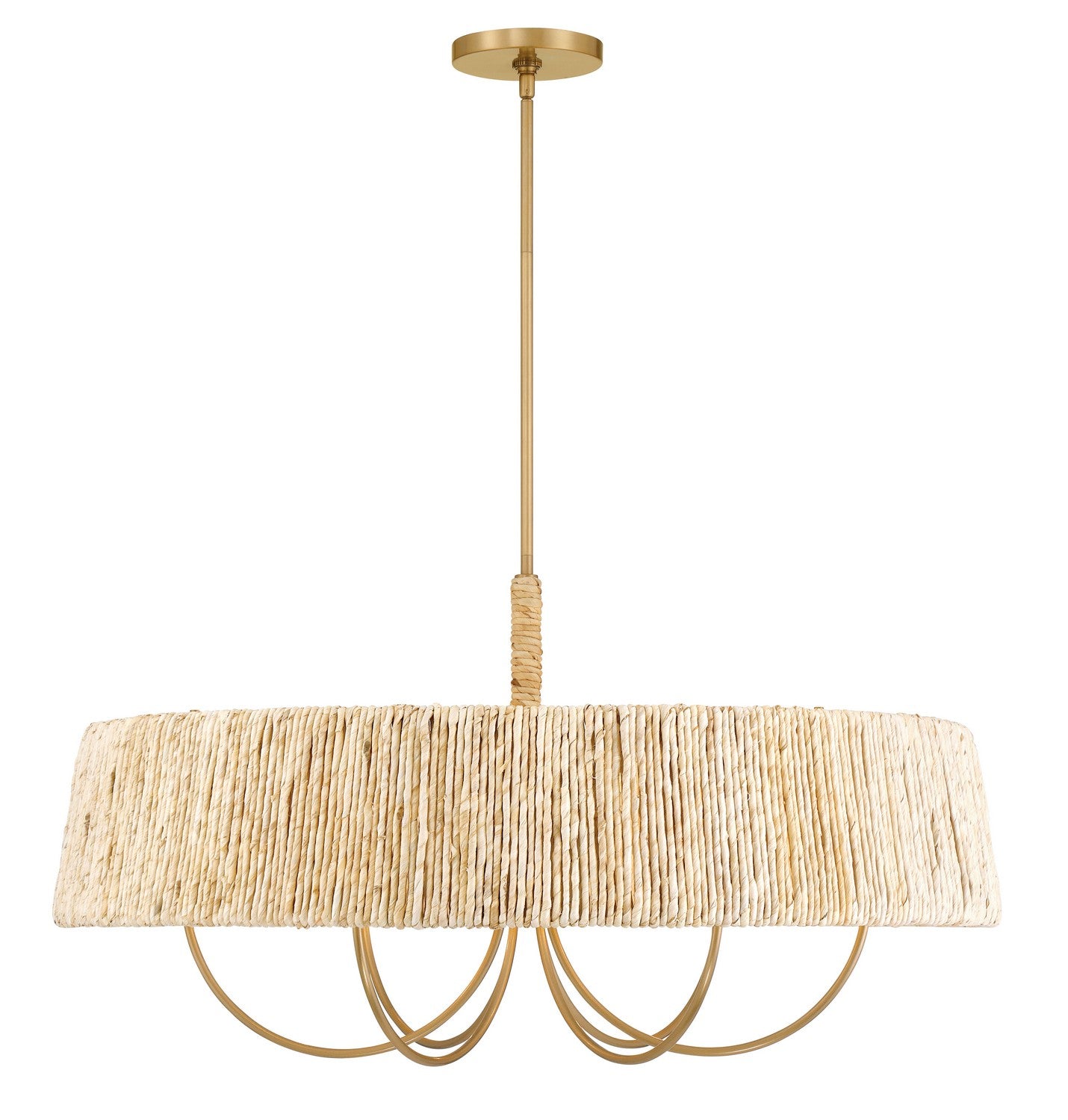 Minka-Lavery - 3606-732 - Six Light Pendant - Hellia - Legacy Brass