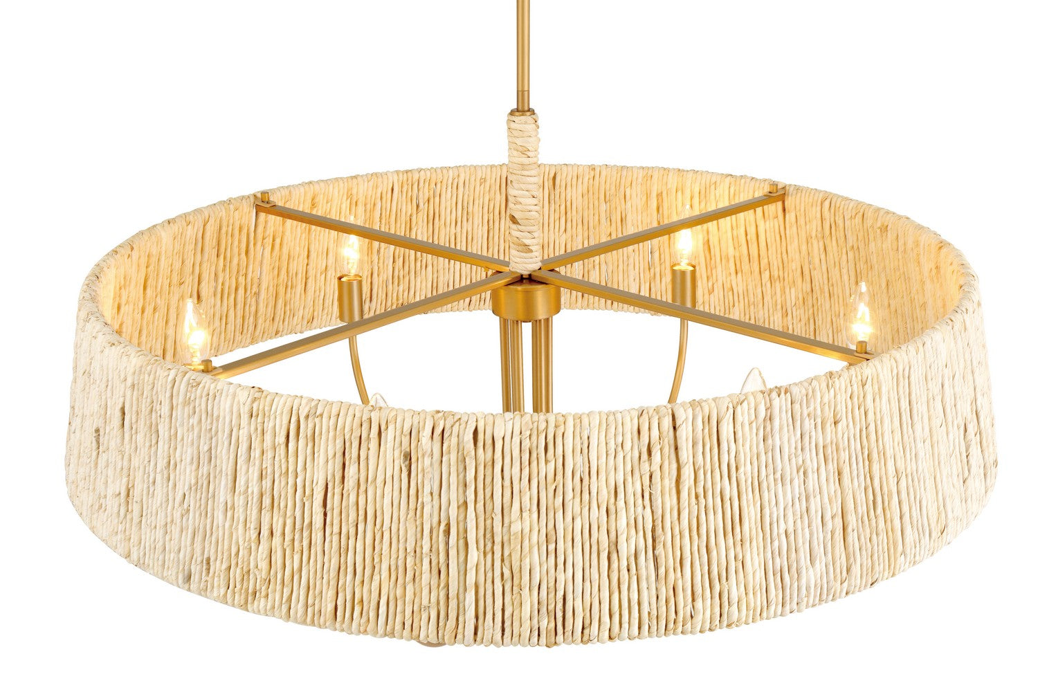 Minka-Lavery - 3606-732 - Six Light Pendant - Hellia - Legacy Brass