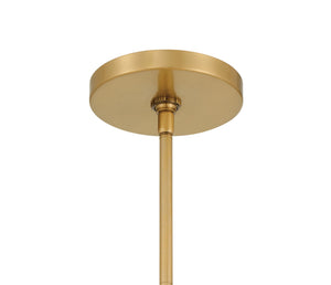 Minka-Lavery - 3606-732 - Six Light Pendant - Hellia - Legacy Brass