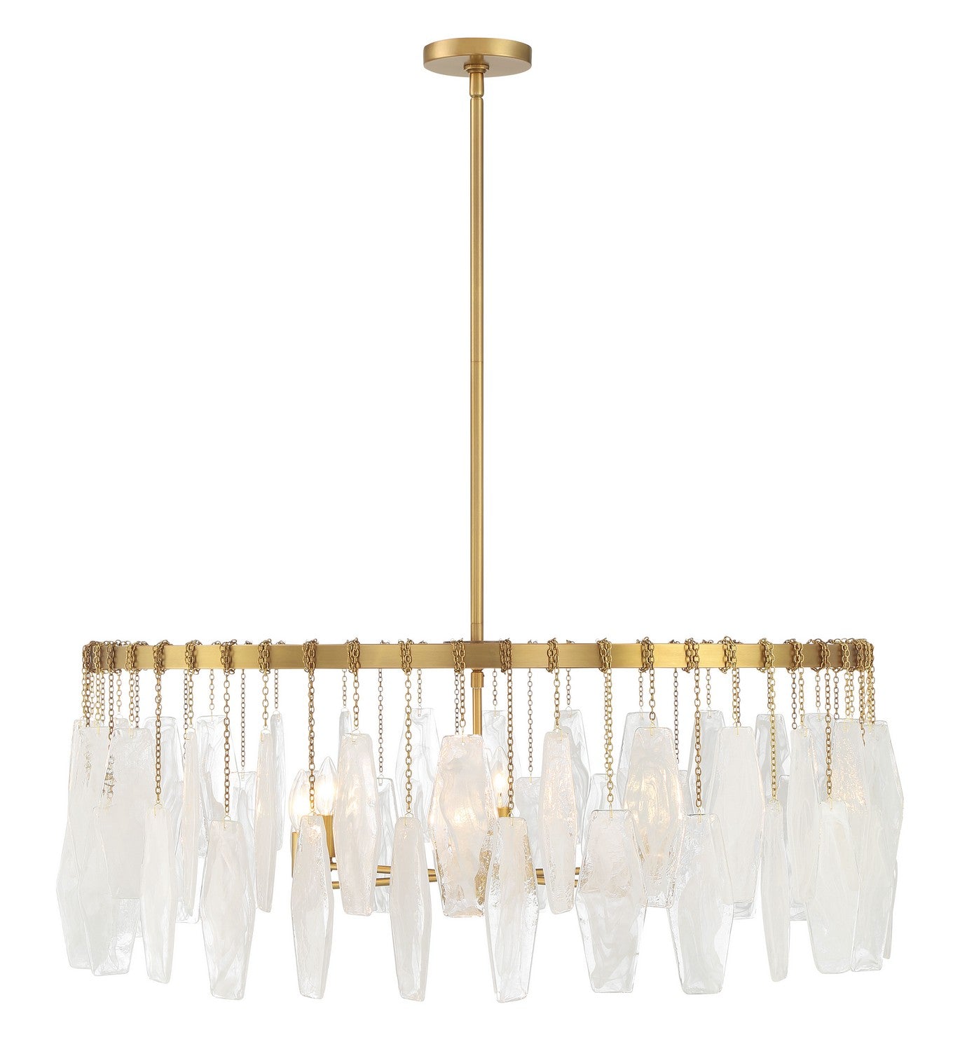 Minka-Lavery - 3626-732 - Six Light Pendant - Willow - Legacy Brass