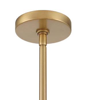 Minka-Lavery - 3626-732 - Six Light Pendant - Willow - Legacy Brass