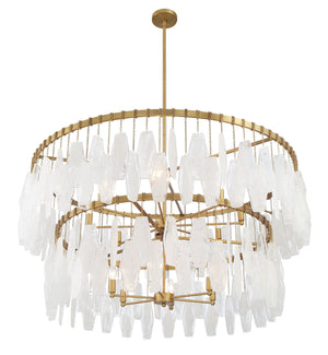 Minka-Lavery - 3628-732 - 14 Light Pendant - Willow - Legacy Brass