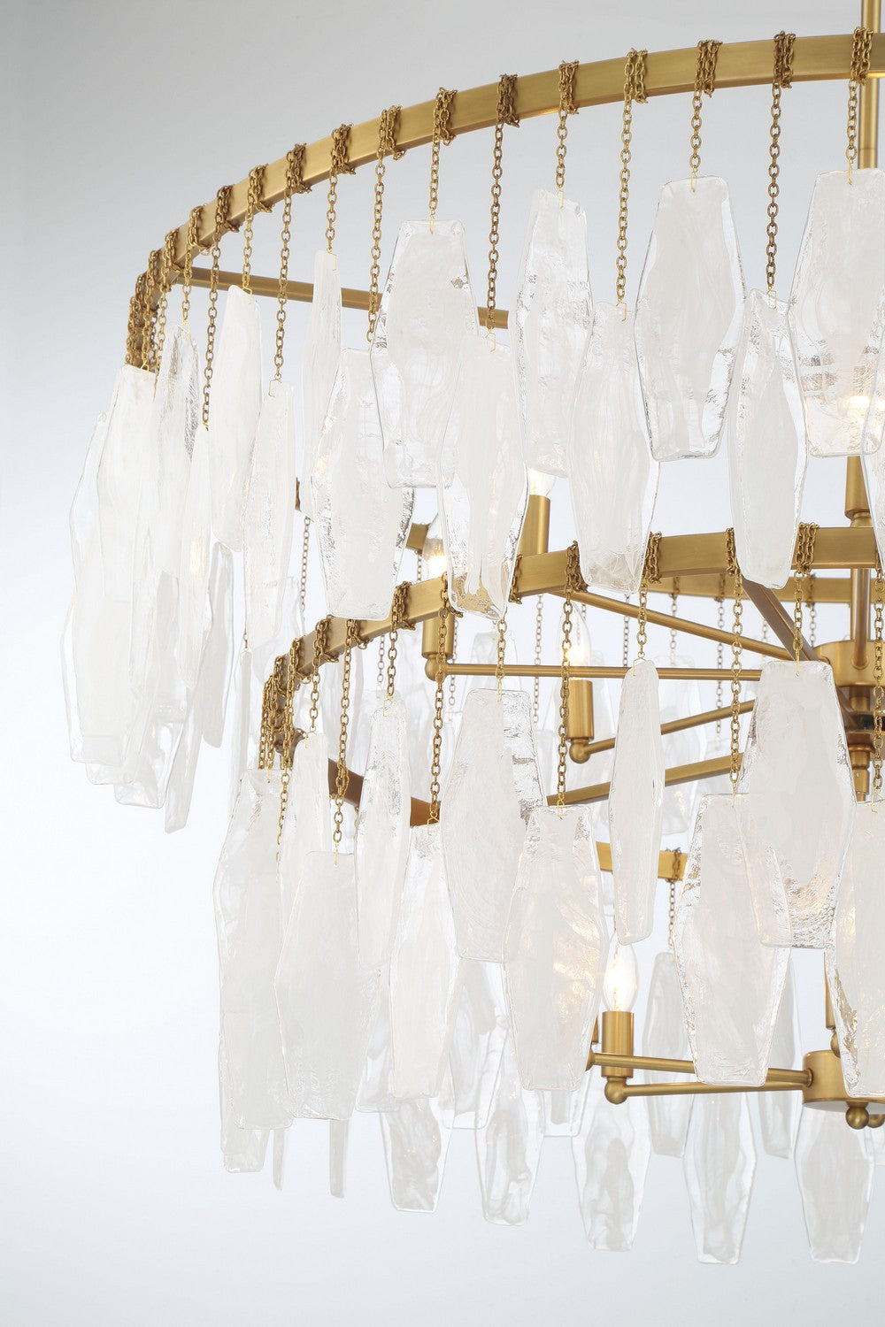 Minka-Lavery - 3628-732 - 14 Light Pendant - Willow - Legacy Brass