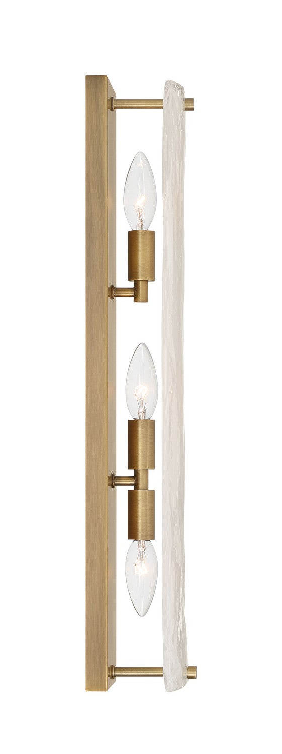 Minka-Lavery - 3633-732 - Three Light Vanity - Veil - Legacy Brass