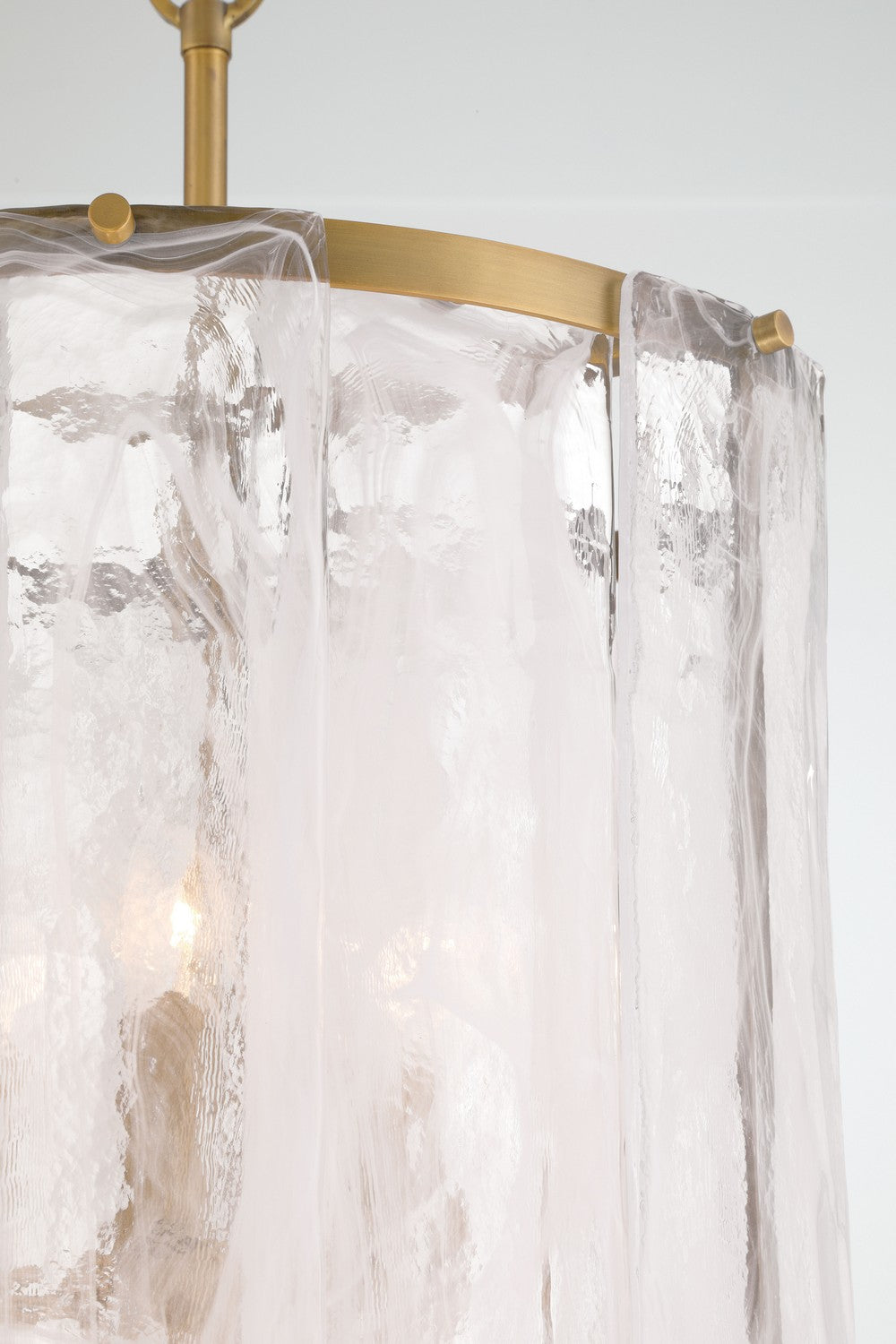 Minka-Lavery - 3637-732 - Six Light Pendant - Veil - Legacy Brass