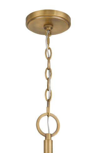 Minka-Lavery - 3638-732 - Ten Light Pendant - Veil - Legacy Brass