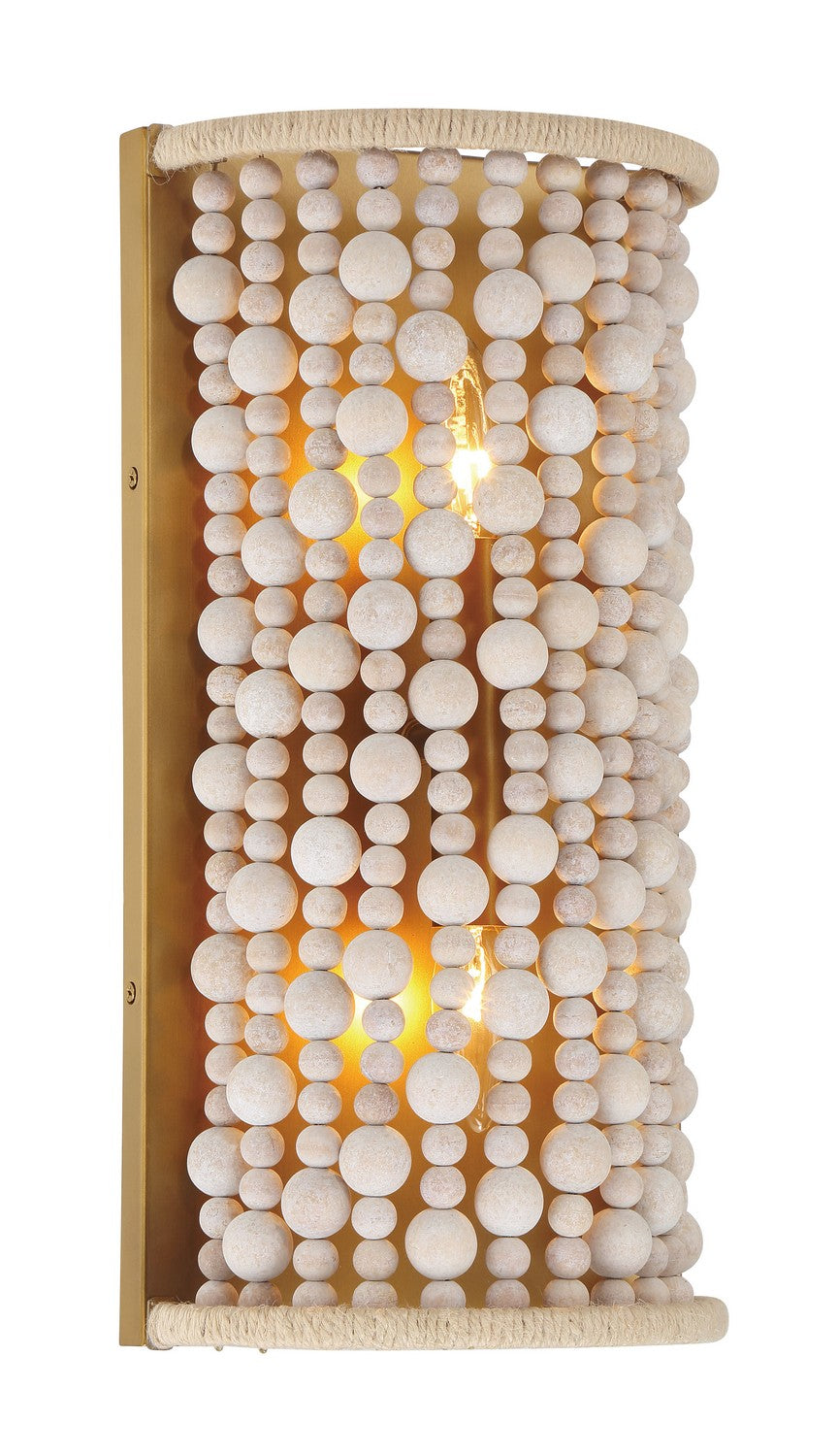 Minka-Lavery - 3642-870 - Two Light Wall Sconce - Horsmore - Painted Legacy Brass