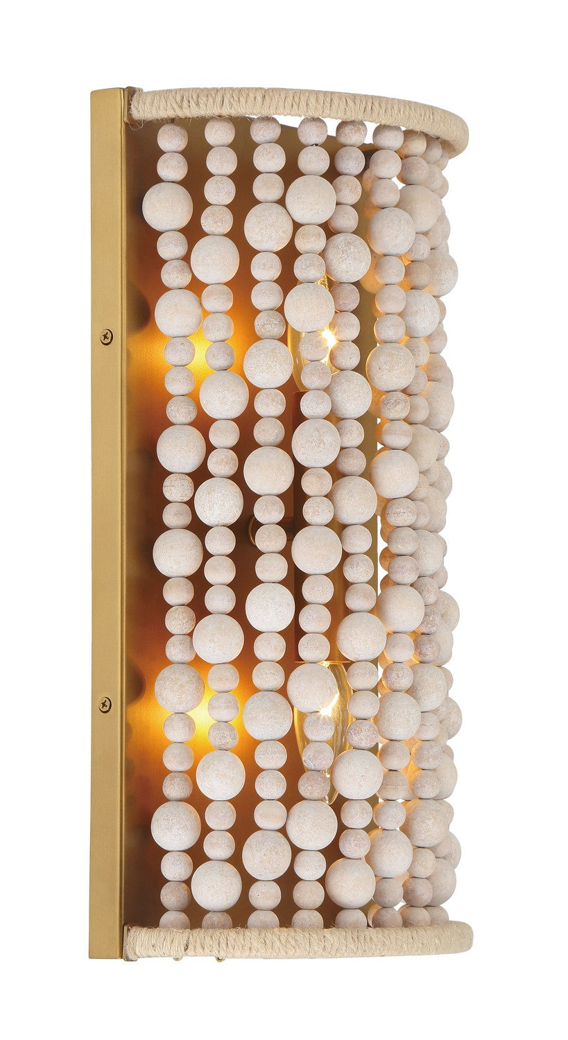 Minka-Lavery - 3642-870 - Two Light Wall Sconce - Horsmore - Painted Legacy Brass