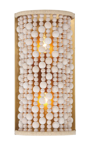 Minka-Lavery - 3642-870 - Two Light Wall Sconce - Horsmore - Painted Legacy Brass