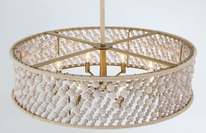 Minka-Lavery - 3646-870 - Eight Light Pendant - Horsmore - Painted Legacy Brass