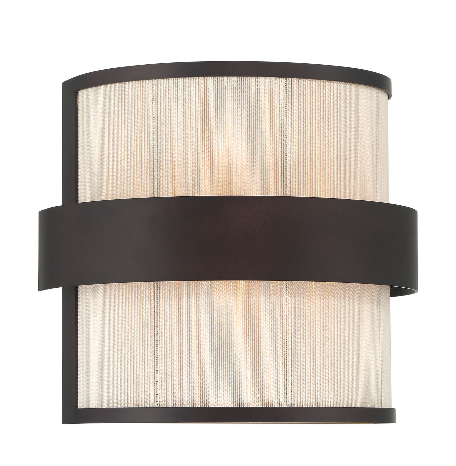 Minka-Lavery - 3682-886 - Two Light Wall Sconce - Harbor Wrap - Dark Bronze