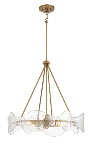 Minka-Lavery - 3695-732 - Six Light Pendant - Elora - Legacy Brass
