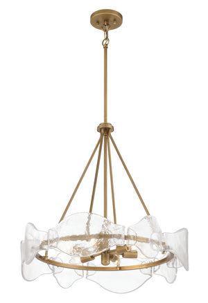 Minka-Lavery - 3695-732 - Six Light Pendant - Elora - Legacy Brass