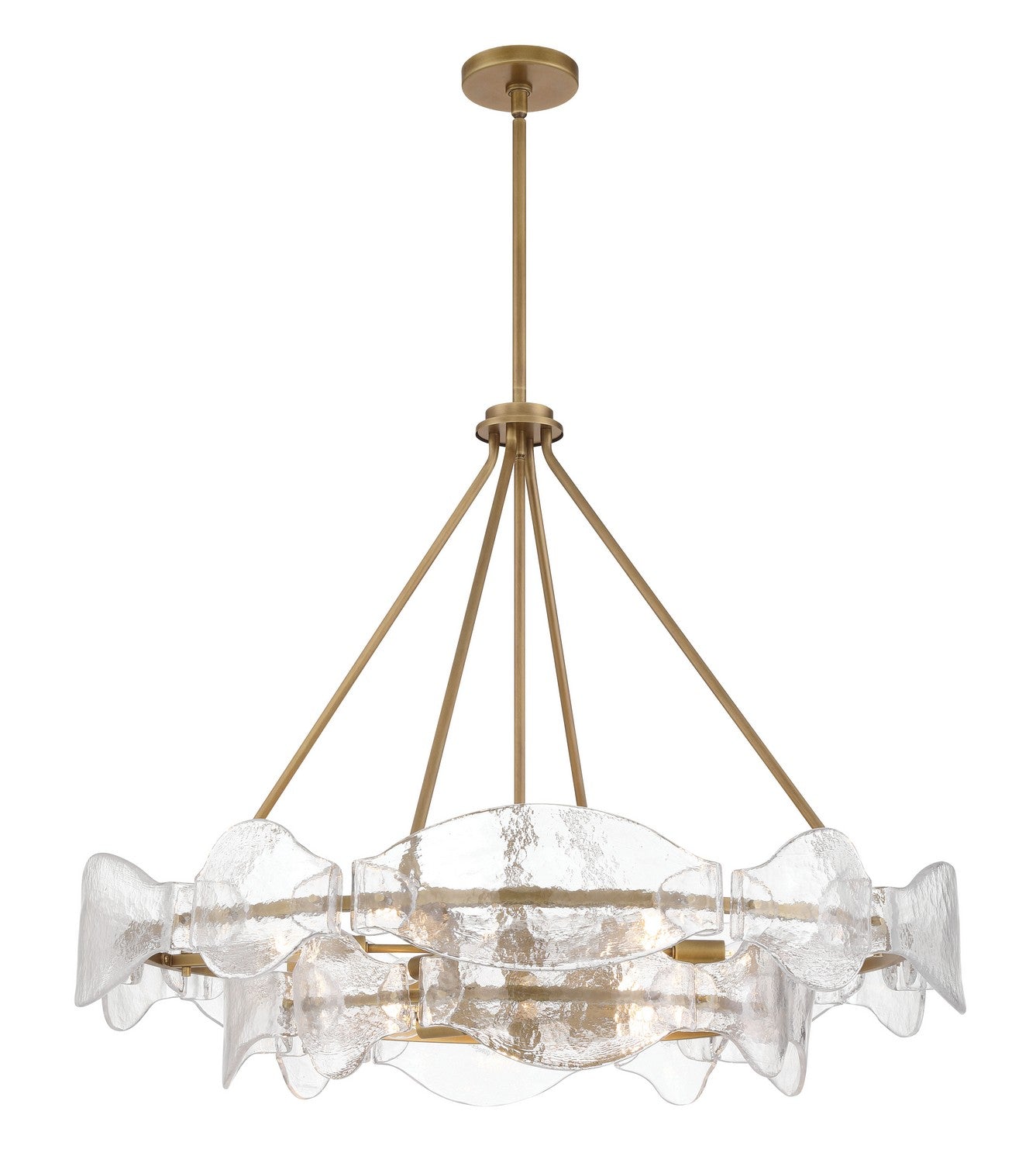 Minka-Lavery - 3696-732 - 12 Light Pendant - Elora - Legacy Brass