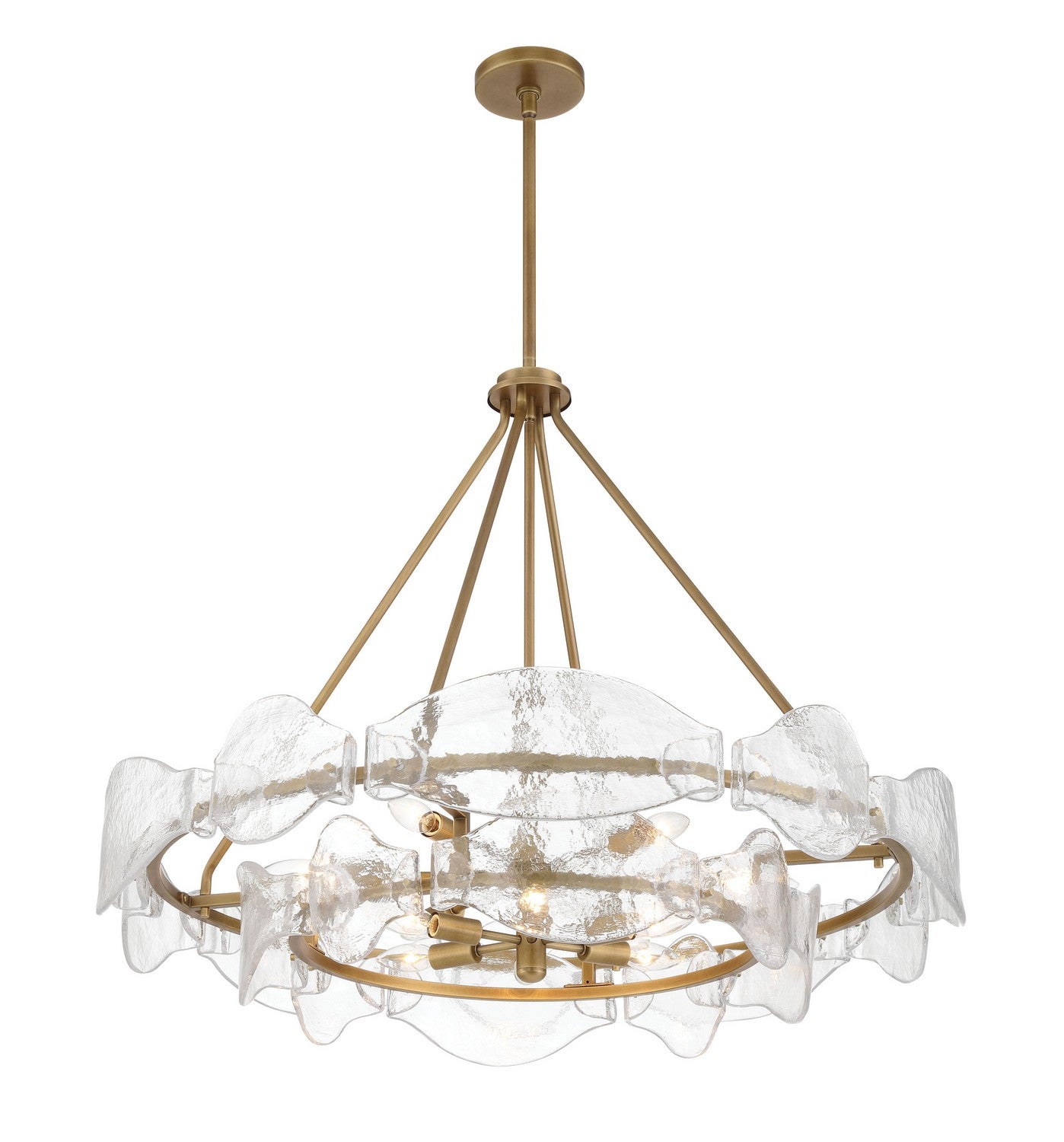 Minka-Lavery - 3696-732 - 12 Light Pendant - Elora - Legacy Brass