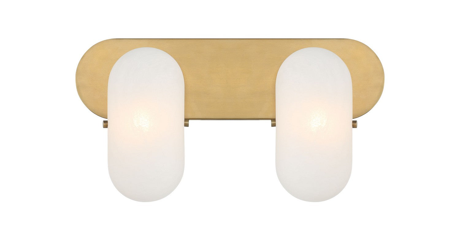 Minka-Lavery - 3702-732 - Two Light Vanity - Heathcote - Legacy Brass