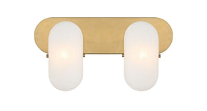Minka-Lavery - 3702-732 - Two Light Vanity - Heathcote - Legacy Brass
