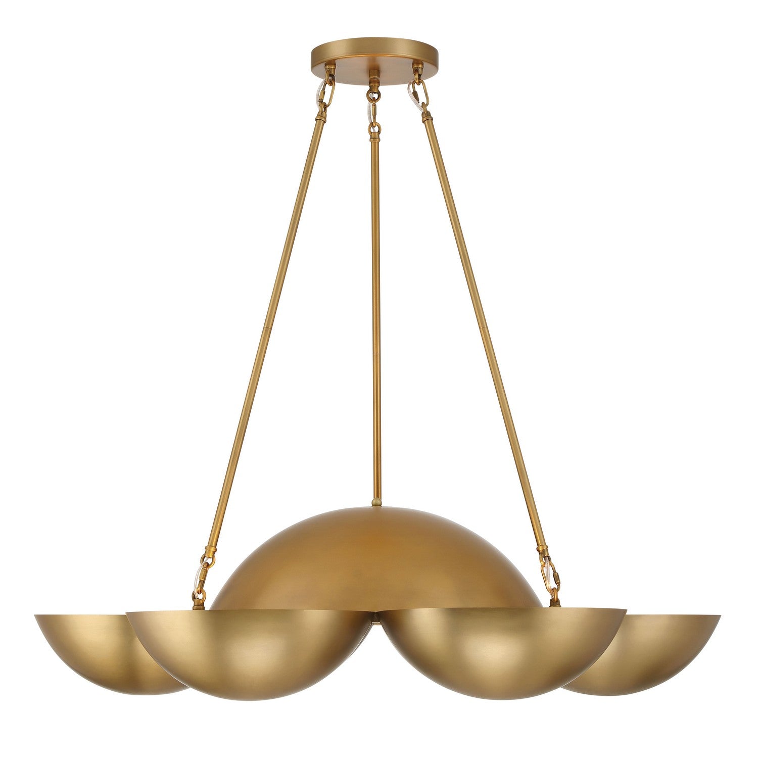 Minka-Lavery - 3756-732 - Six Light Chandelier - Ivy Lane - Legacy Brass