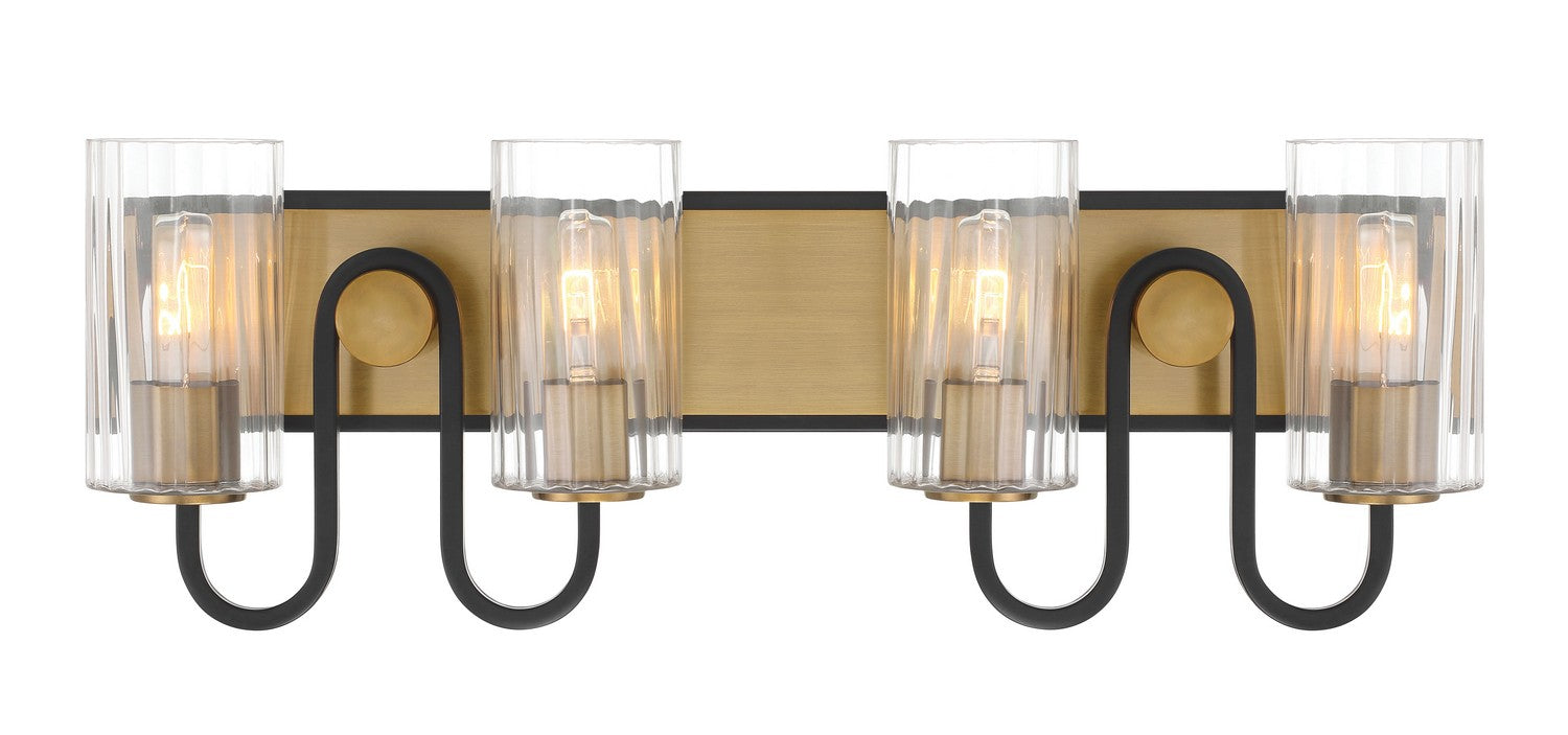 Minka-Lavery - 3764-876 - Four Light Vanity - Orla - Legacy Brass
