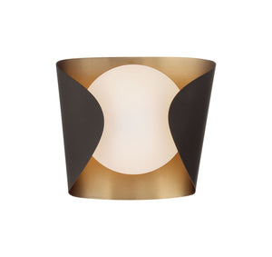 Minka-Lavery - 3771-855 - One Light Vanity - Flare - Dark Bronze