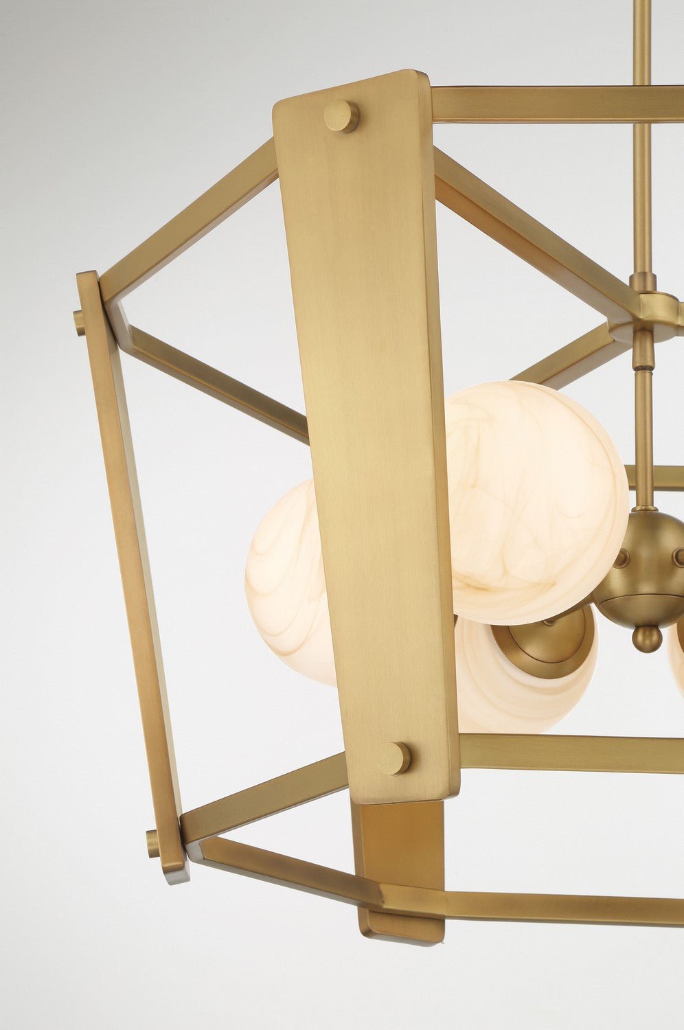 Minka-Lavery - 3786-732 - Six Light Pendant - Shimmer - Legacy Brass