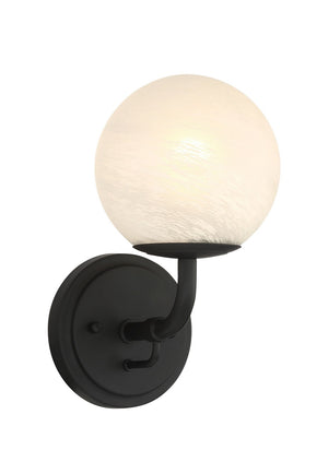 Minka-Lavery - 3791-899 - One Light Vanity - Whitehall - Dark Matte Black
