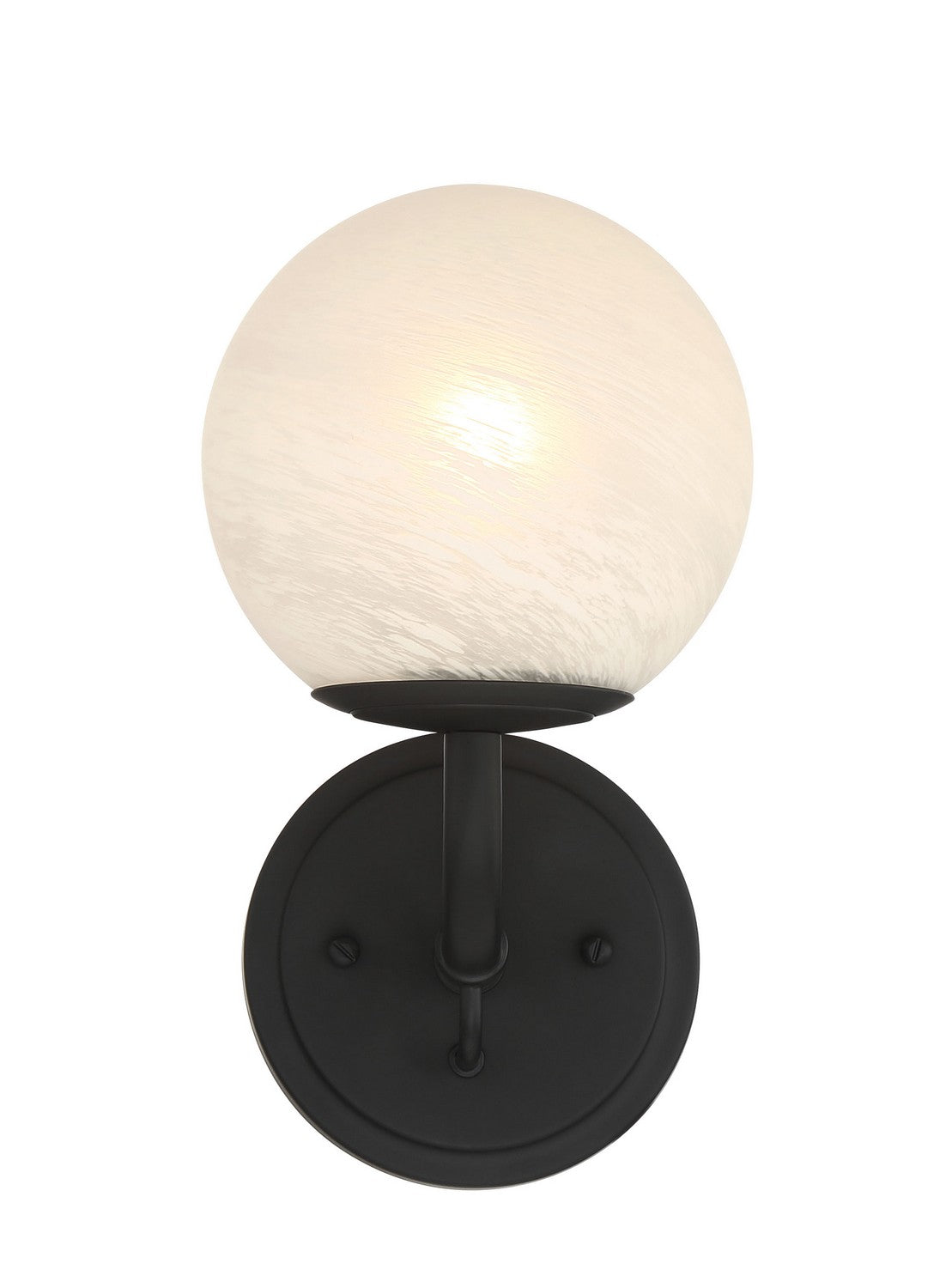 Minka-Lavery - 3791-899 - One Light Vanity - Whitehall - Dark Matte Black
