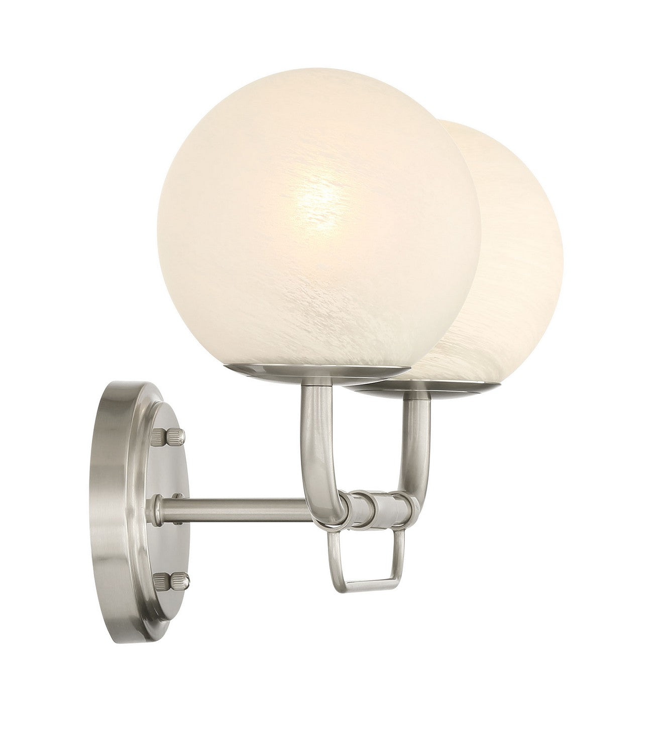 Minka-Lavery - 3792-84 - Two Light Vanity - Whitehall - Brushed Nickel