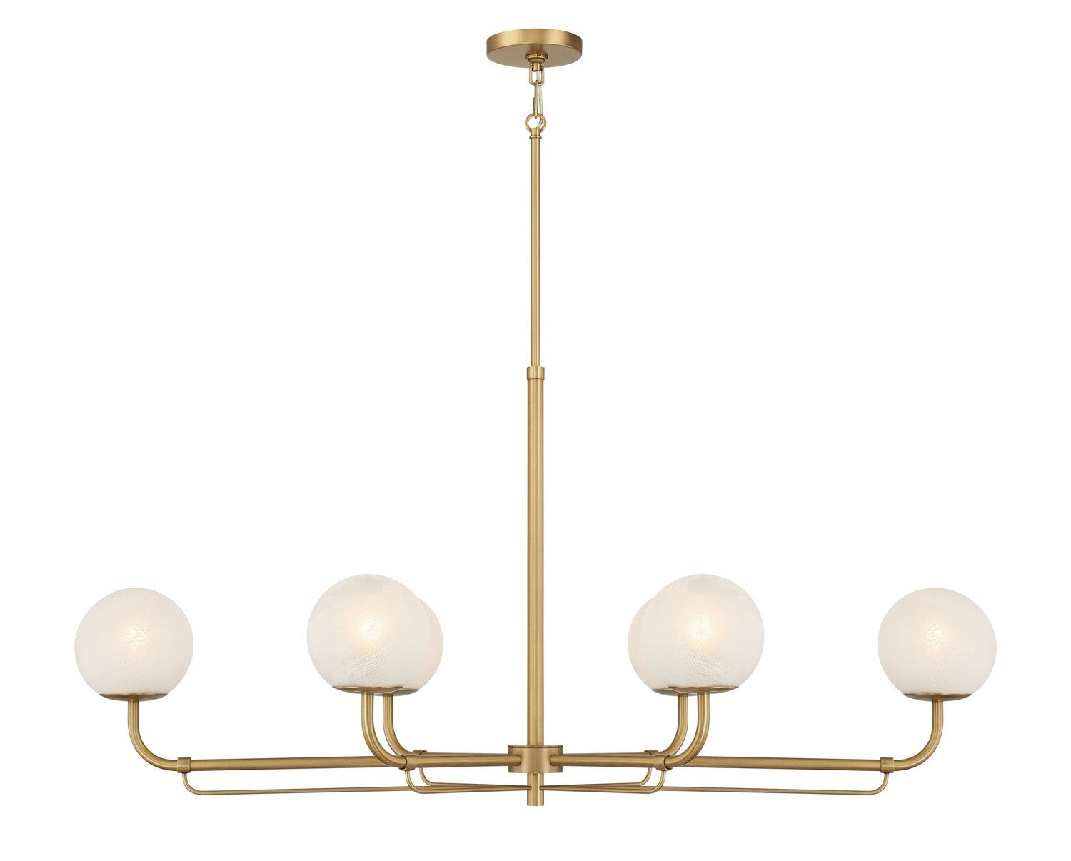 Minka-Lavery - 3796-732 - Six Light Island Pendant - Whitehall - Legacy Brass