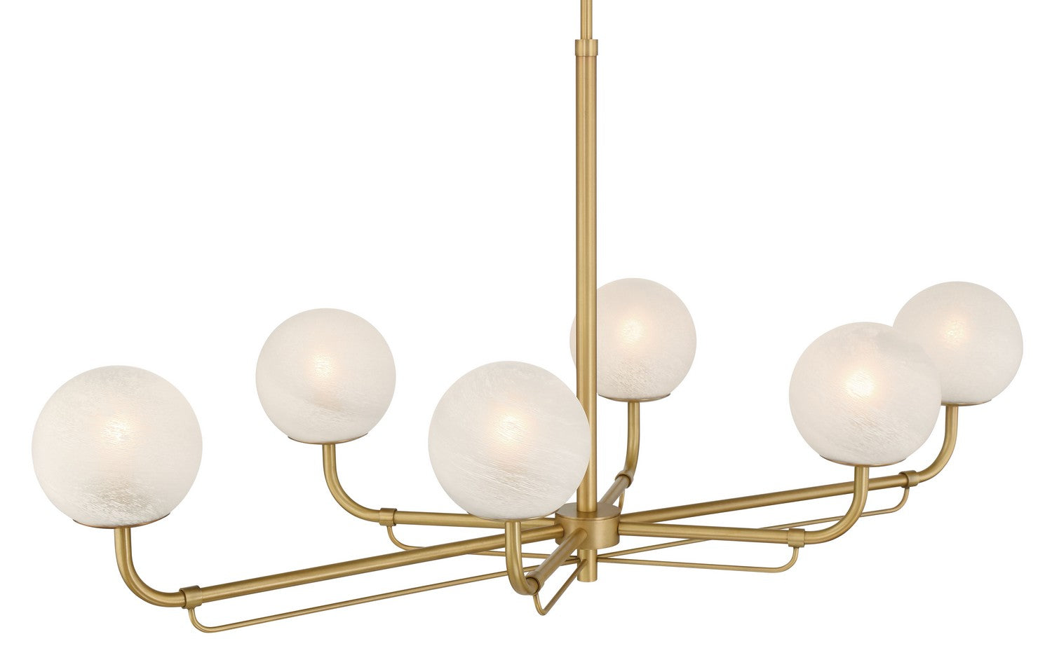 Minka-Lavery - 3796-732 - Six Light Island Pendant - Whitehall - Legacy Brass