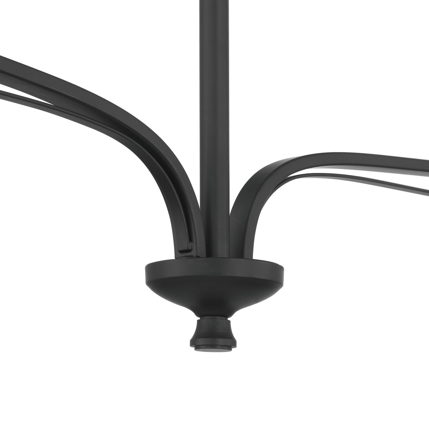 Minka-Lavery - 3825-899 - Two Light Chandelier - Velena - Dark Matte Black