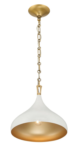 Minka-Lavery - 3931-879 - One Light Pendant - Cedar Lane - Off White Cream