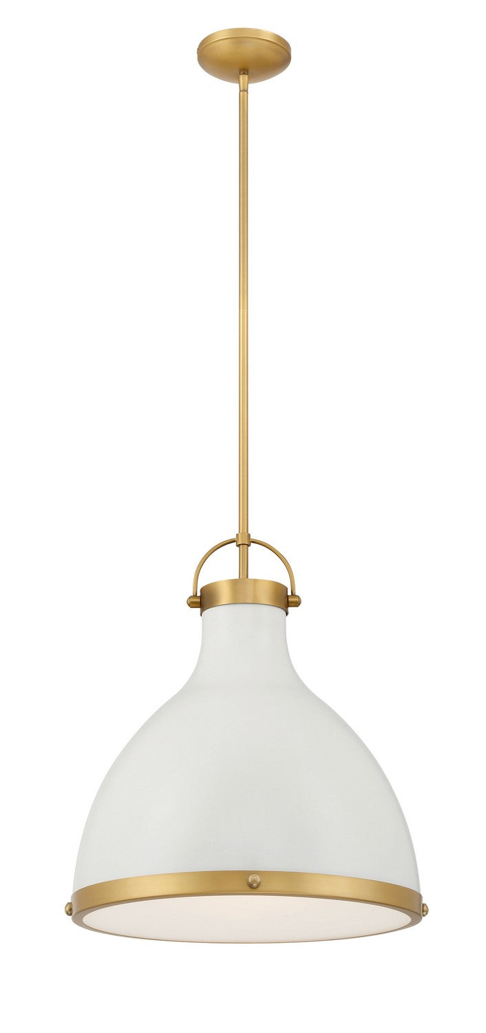 Minka-Lavery - 3932-879 - One Light Pendant - Lynk - Off White Cream