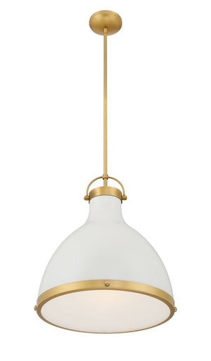 Minka-Lavery - 3932-879 - One Light Pendant - Lynk - Off White Cream