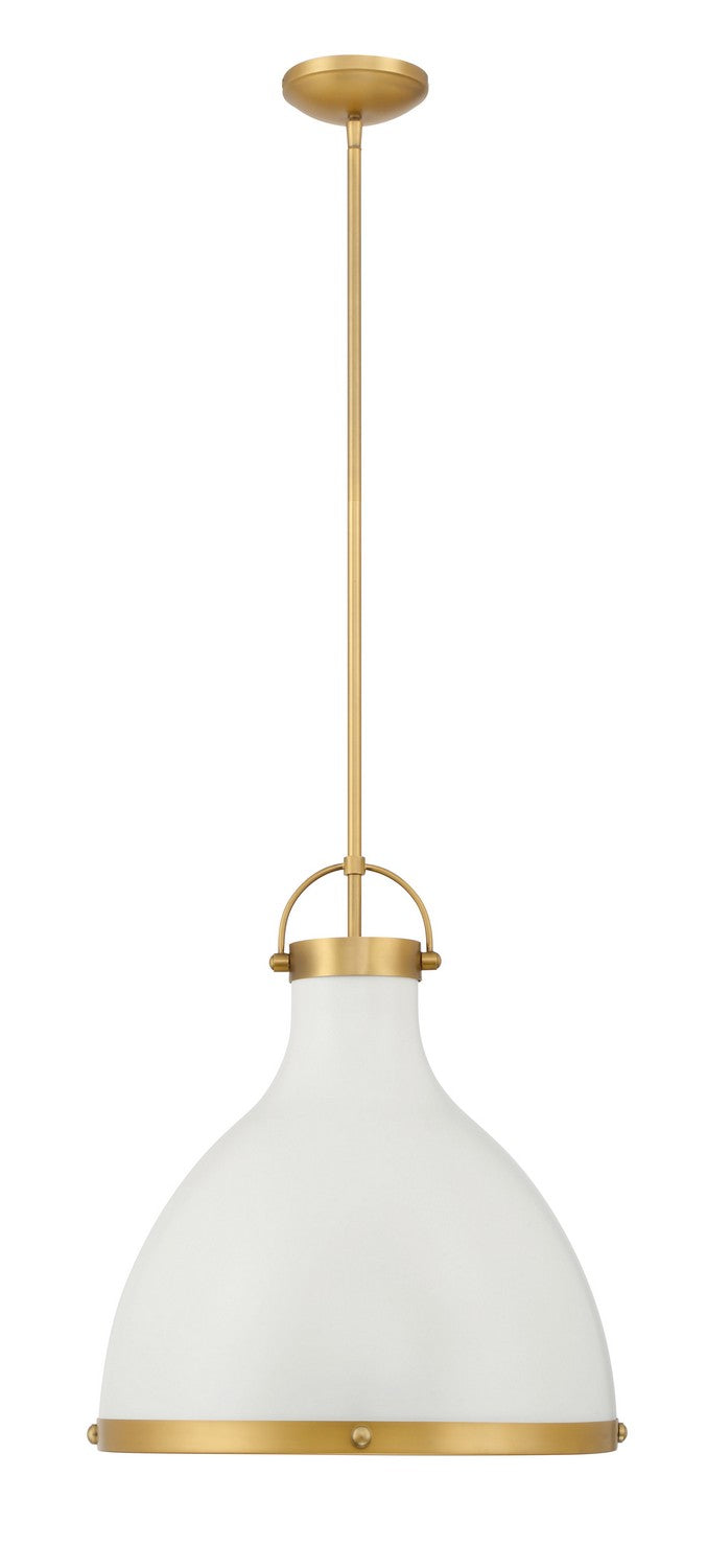 Minka-Lavery - 3932-879 - One Light Pendant - Lynk - Off White Cream