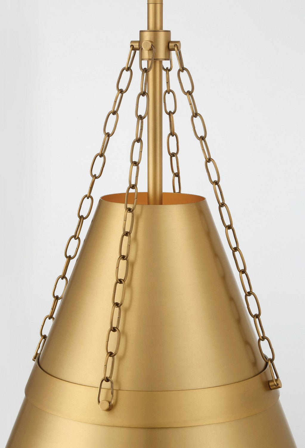 Minka-Lavery - 3933-732 - One Light Pendant - Springfield - Legacy Brass