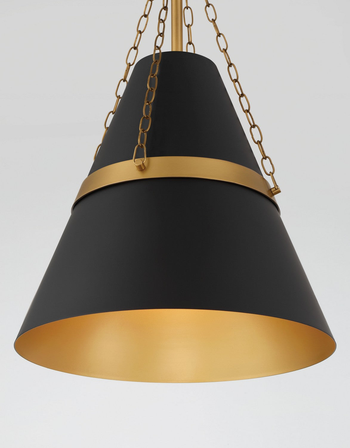 Minka-Lavery - 3933-876 - One Light Pendant - Springfield - Dark Matte Black