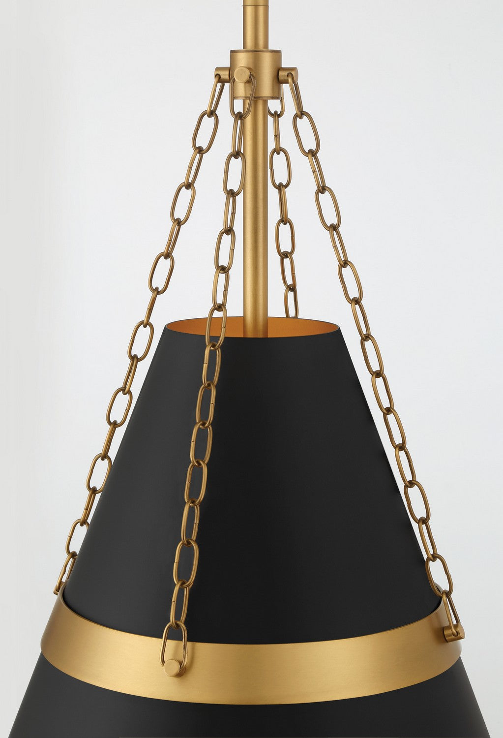 Minka-Lavery - 3933-876 - One Light Pendant - Springfield - Dark Matte Black