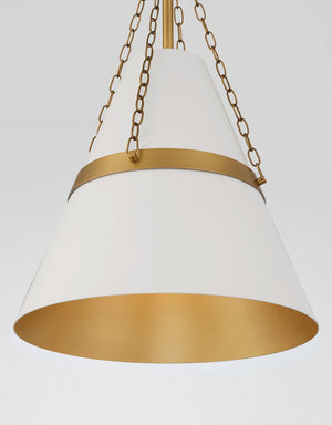 Minka-Lavery - 3933-879 - One Light Pendant - Springfield - Off White Cream