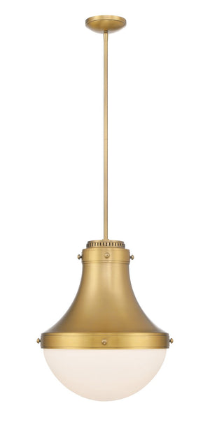 Minka-Lavery - 3934-732 - One Light Pendant - Purelight - Legacy Brass