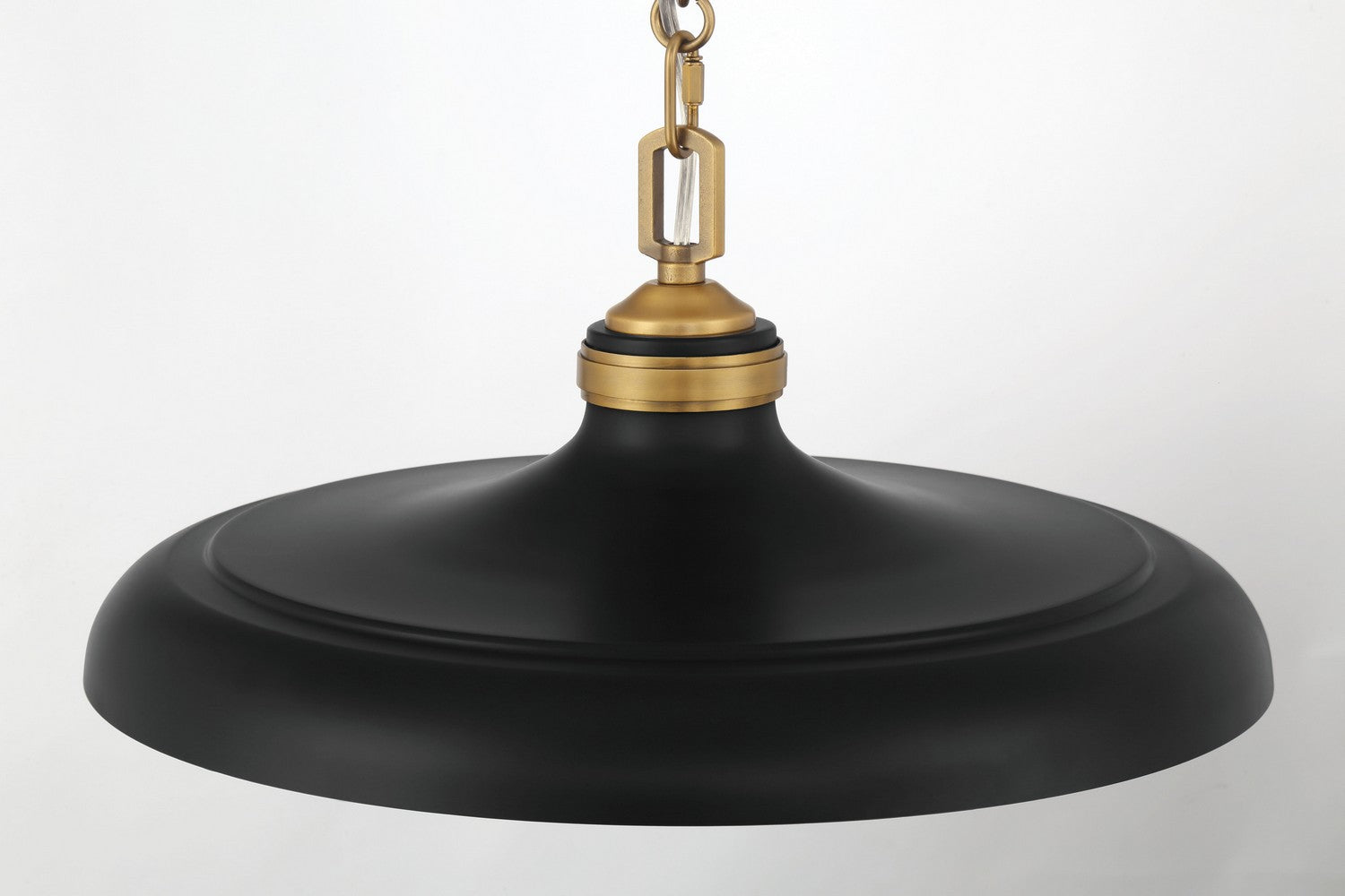 Minka-Lavery - 3935-876 - One Light Pendant - Crowne - Dark Matte Black