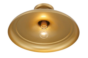 Minka-Lavery - 3936-732 - One Light Semi Flush Mount - Crowne - Legacy Brass